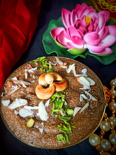 राजगीरा आटे का हलवा(rajgeera aate ka halwa recipe in hindi) रेसिपी मुख्य फोटो
