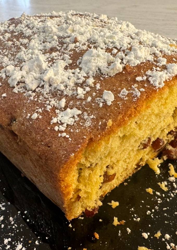 Кекс з родзинками