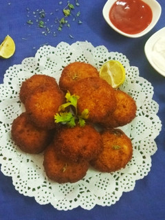 A picture of Spicy Fish Croquettes.