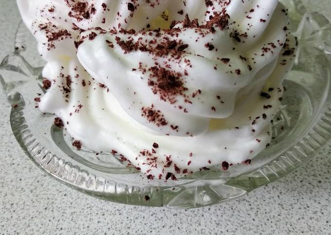 Белковый заварной кето крем