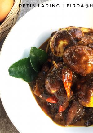 Foto resep Telur Petis Lading
