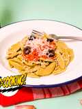 Foglie de'ulivo con Pomodoro e Tonno