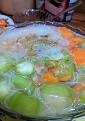 Foto resep Soup oyong bihun