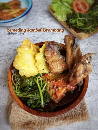 Langkah Gampang Membikin Resep Cemeding Sambel Brambang yang Uenak Anti Ribet, Lezat Sekali
