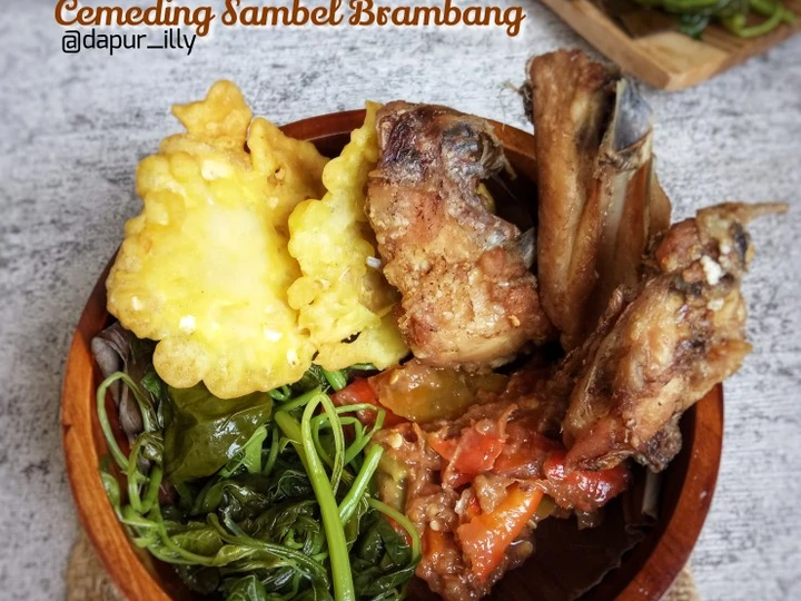 Langkah Gampang Membikin Resep Cemeding Sambel Brambang yang Uenak Anti Ribet, Lezat Sekali