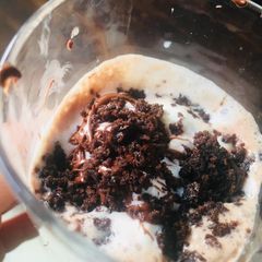 A picture of Chocolate Brownie Milk Shake.