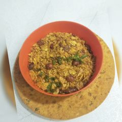 A picture of Khakhra Chivda.