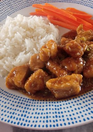Una foto de Pollo mongoliano