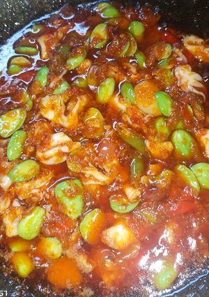 Foto resep Cumi petai terasi
