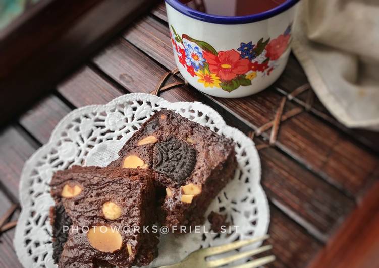 Resep Fudgy brownies dari putih telur, Bikin Ngiler