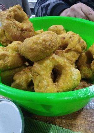 Una foto de Picarones