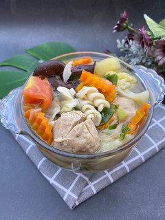 Foto resep Sayur Sop Bakso Jamur Kuping