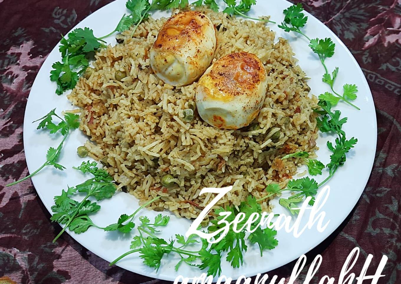 Hyderabadi Ande Ki Tahari