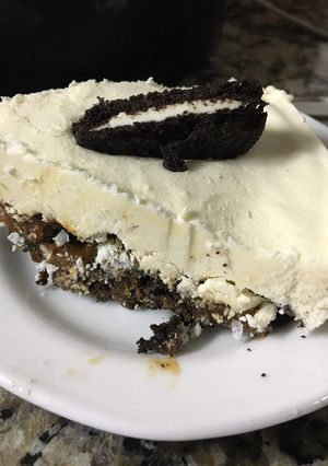 Una foto de Torta oreo helada