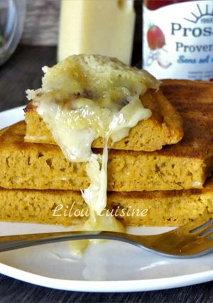 Une photo de Maxi pancake courge fromage