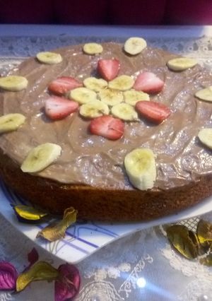 صورة لوصفة كيكه موز 🍌