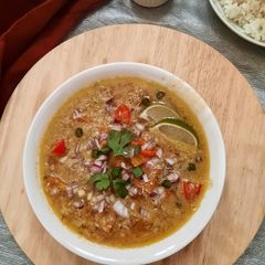 A picture of Sweet Potato and Lentil Curry.