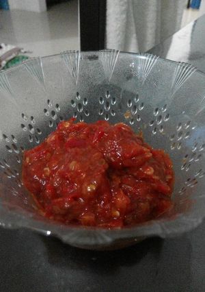 Foto resep Sambel terasi rebus