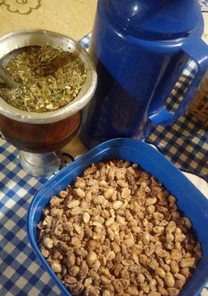 Una foto de Garrapiñada con chocolate