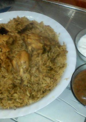 صورة لوصفة برياني الطريقة الاصلية