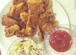 Una foto de Pechuguitas empanizadas