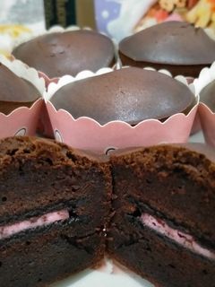 Hình của món Bánh brownie oreo.
