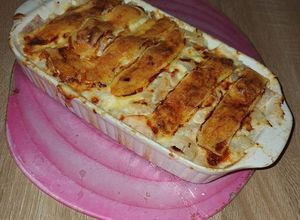 Une photo de Tartiflette de navets