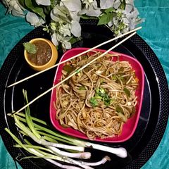 A picture of Hakka Noodles.