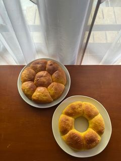Foto resep Pumpkin Milk Bun / Roti Sobek Susu Labu Kuning 🎃