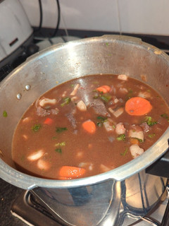 A picture of Beef stew.