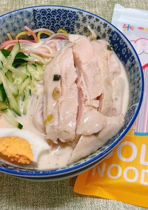 豆漿豆腐彩虹冷麵 的食譜成品照片