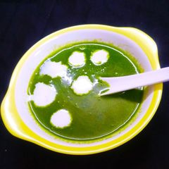 Cream of Spinach Soup A picture of Cream of Spinach Soup.