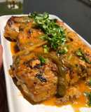 Filete de pescado con coco