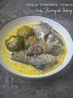 Foto resep Gulai Tongkol Terong kuah kuning ala Padang