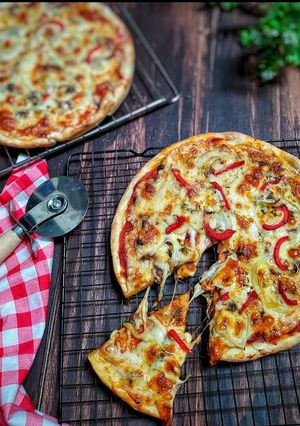 Foto resep Pizza extra keju