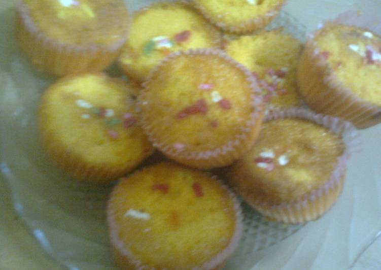 Mini CupCake keju sederhana