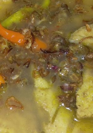 Foto resep Opor tahu instan ala anak kos