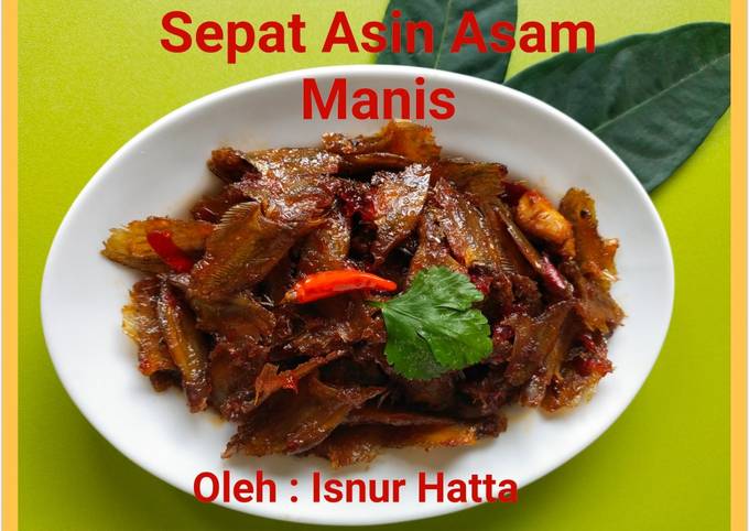 Resep Ikan Sepat Asin Asam Manis Oleh Hatta Cookpad