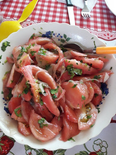 Una foto de Ensalada a la chilena