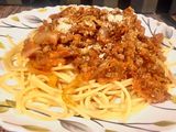 Spagetti bumbu bake