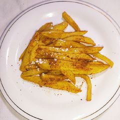 A picture of Spicy Cheesy French Fries.