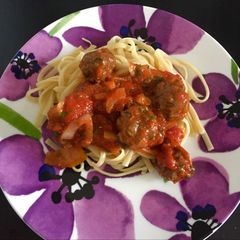 A picture of Meaty Spaghetti-Linguine.