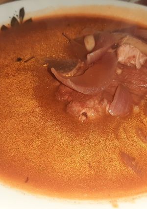 Una foto de Adobo Arequipeño en olla a presión