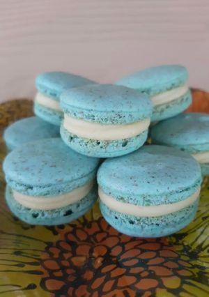 Una foto de Ganache de chocolate blanco ideal para rellenos