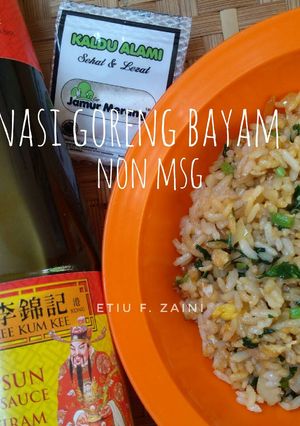 Foto resep Nasi Goreng Bayam non MSG #ideMpasi18M+
