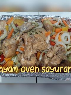 Foto resep Ayam Oven Sayuran