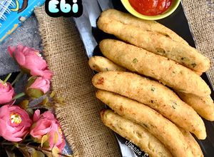 Foto resep Otak-Otak Ebi (Goreng)