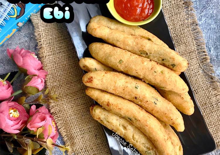 Langkah Mudah untuk Menyiapkan Otak-Otak Ebi (Goreng) yang Lezat Sekali