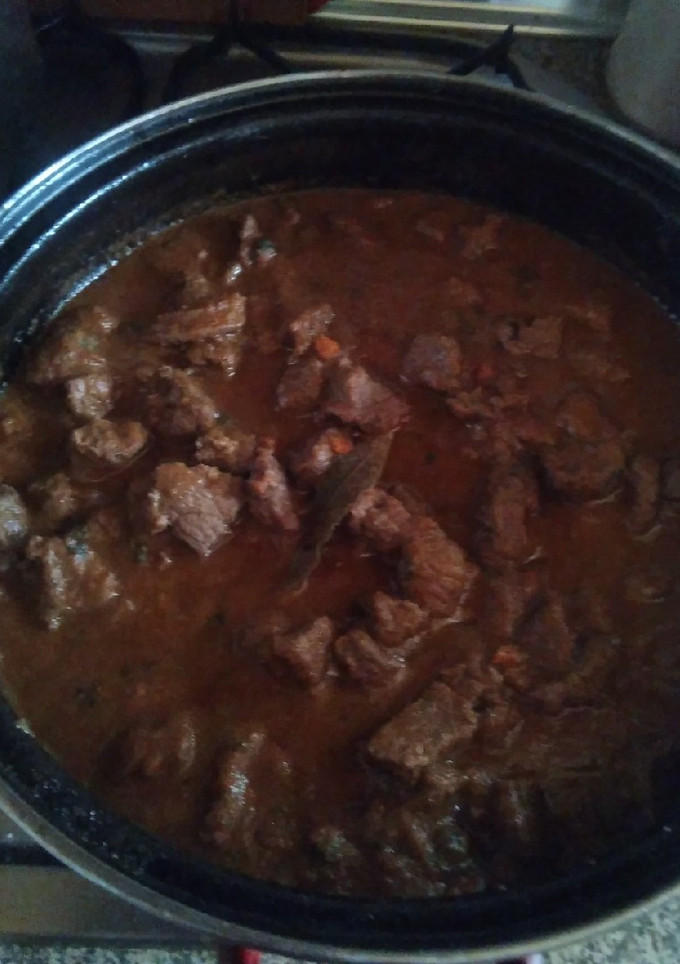 Una foto de Ternera en salsa picantita
