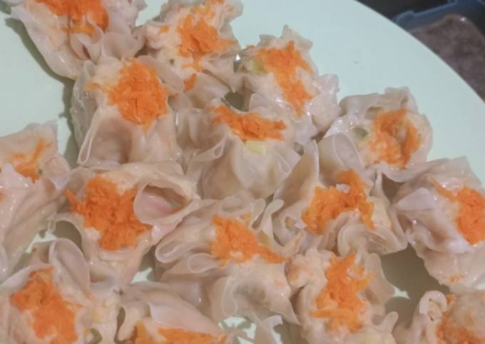 Resep Dimsum Ayam Wortel Oleh Aul Cookpad